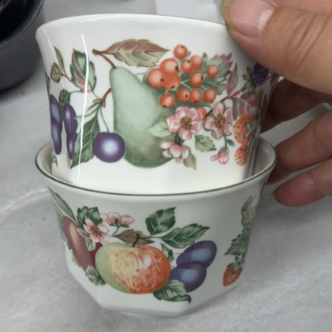 磁州窑，水果糖水碗直径11高7.5