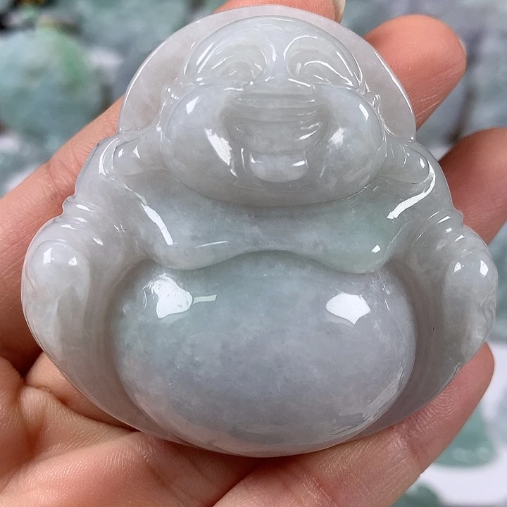 颈饰未镶嵌翡翠大佛福利卡厚14+