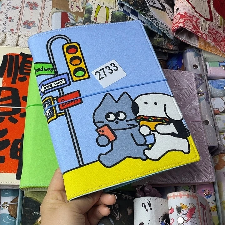 织绣A5 活页不加纸2733