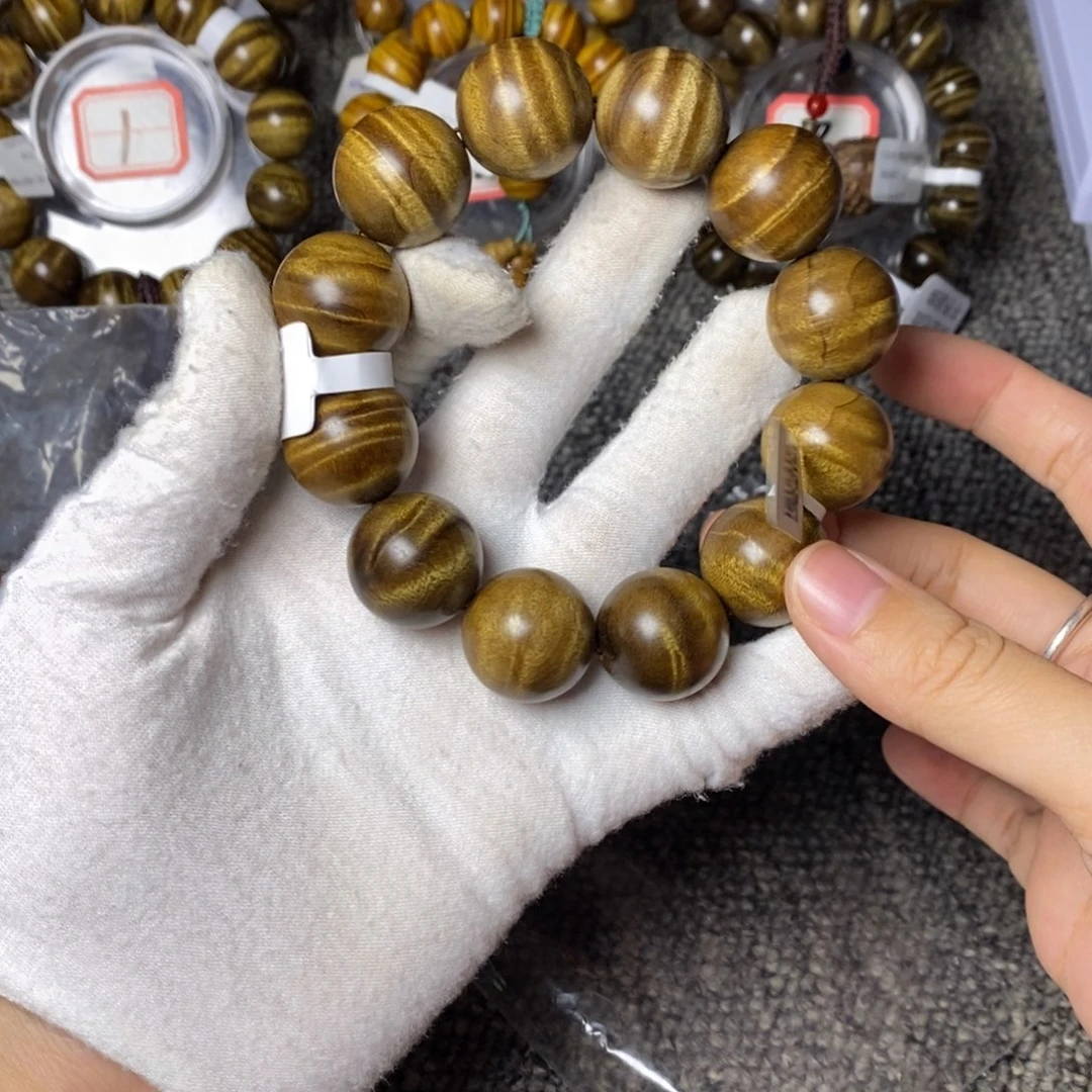 楠木（金丝楠）手串/手链枯木2.0满水波 258