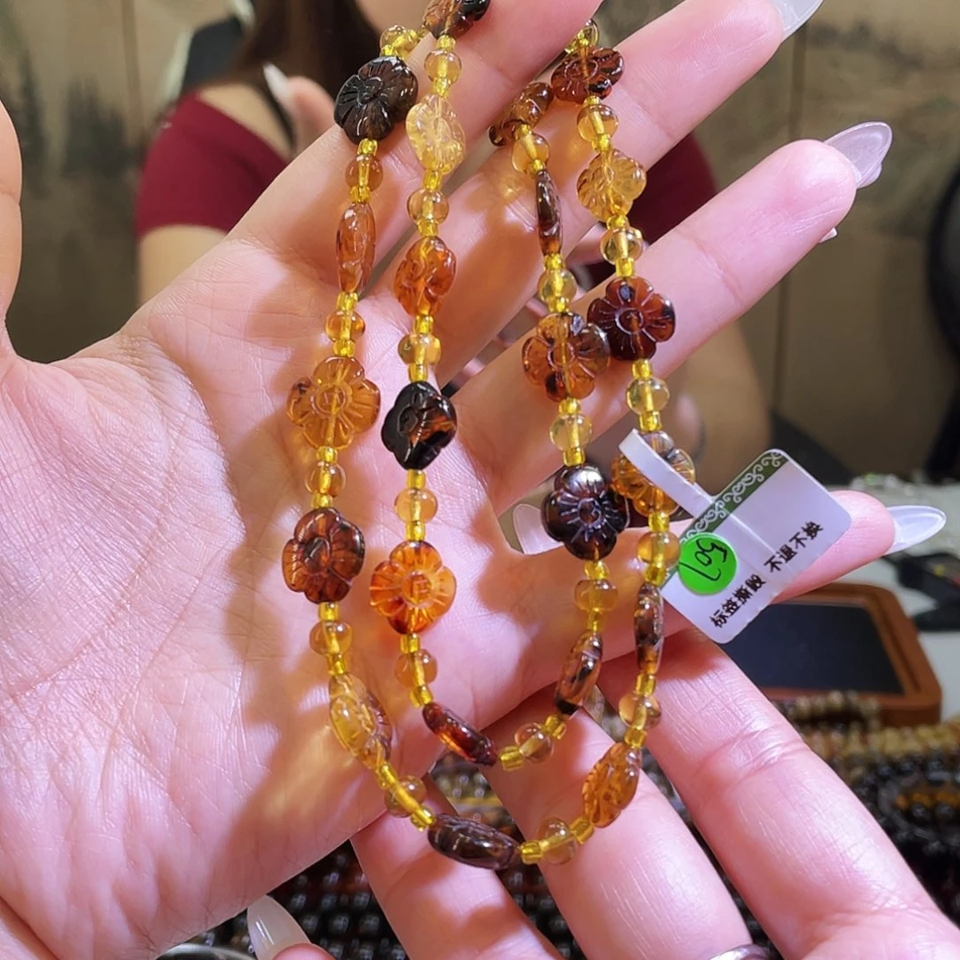 未镶嵌琥珀手链抚顺琥珀