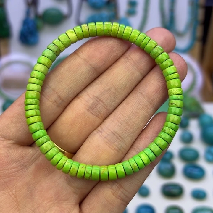 菜籽黄直切手串尺寸6