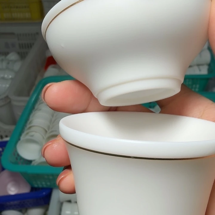 开播清仓福利款素烧羊脂玉茶漏89