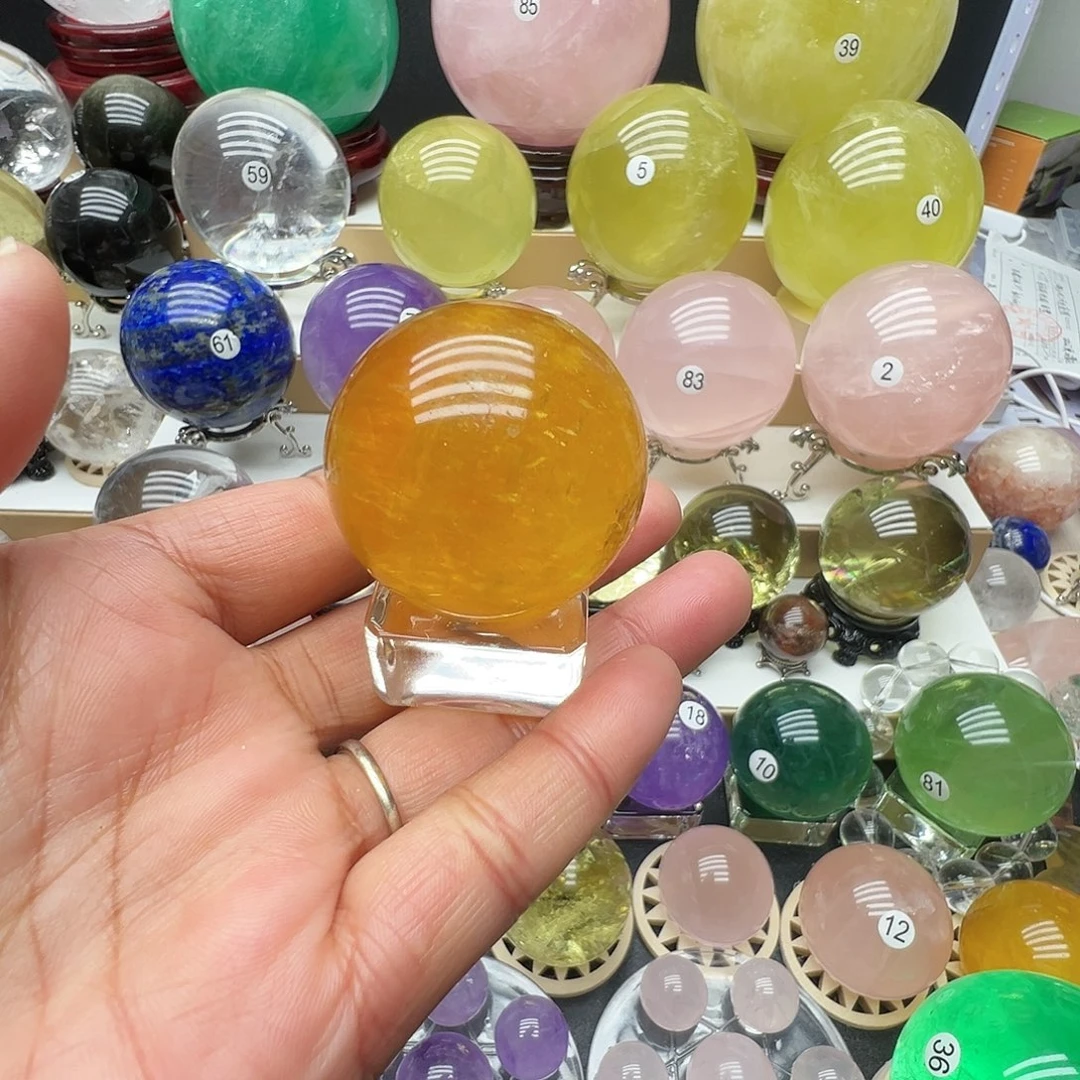 未镶嵌水晶珠宝半成品