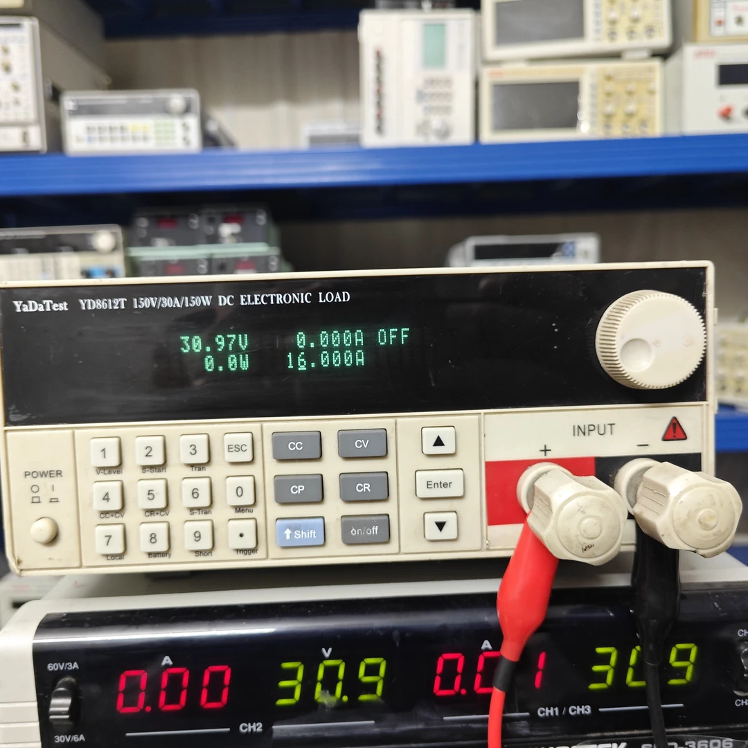 150w可编程数显直流电子负载仪用于电池容量测试及电源老化测试