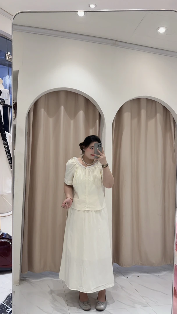 文文家夏季新款大码套装825513