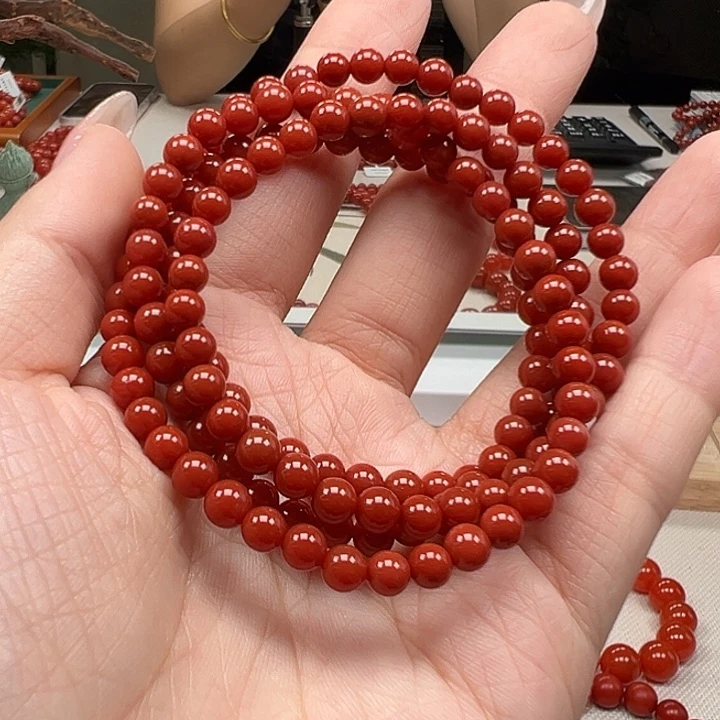 手链未镶嵌南红玛瑙