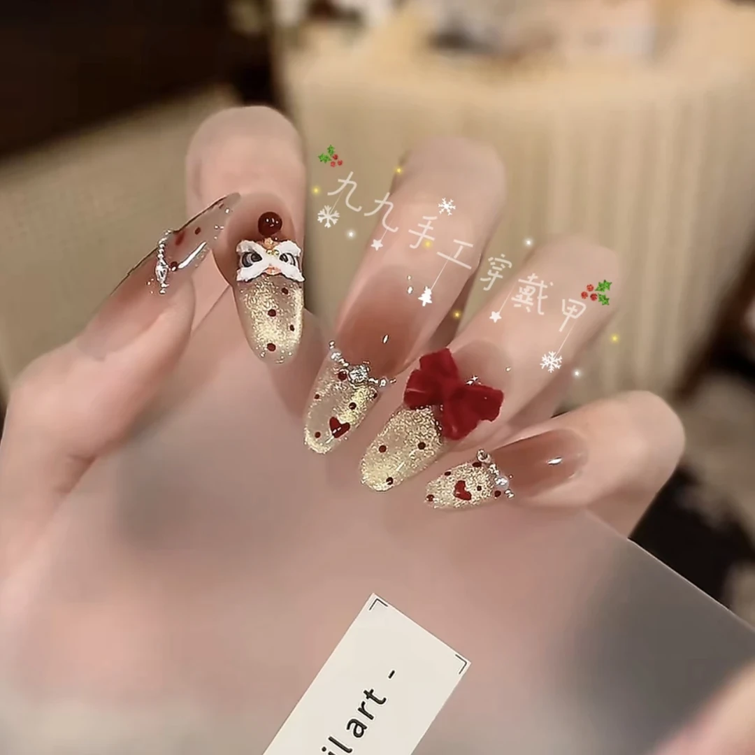 【心悦醒狮】猫眼高级穿戴甲纯欲学生时尚温柔高级轻奢