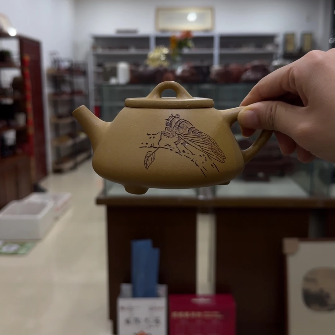 紫砂茶壶宜兴紫砂微瑕