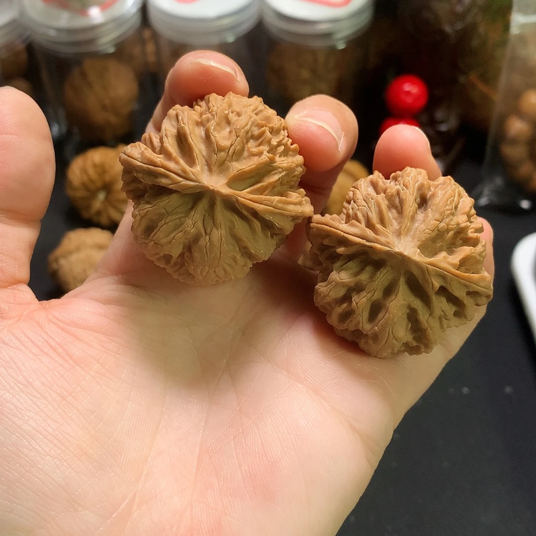 把件文玩核桃高桩全品42苹果园