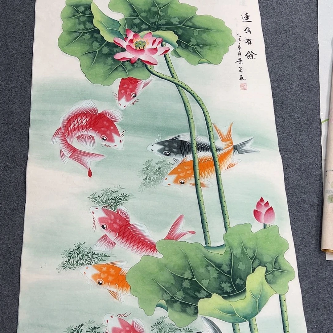 国画纯手绘作品图