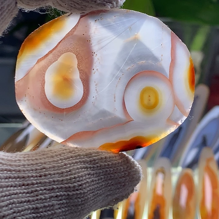 未镶嵌玛瑙/玉髓珠宝半成品61