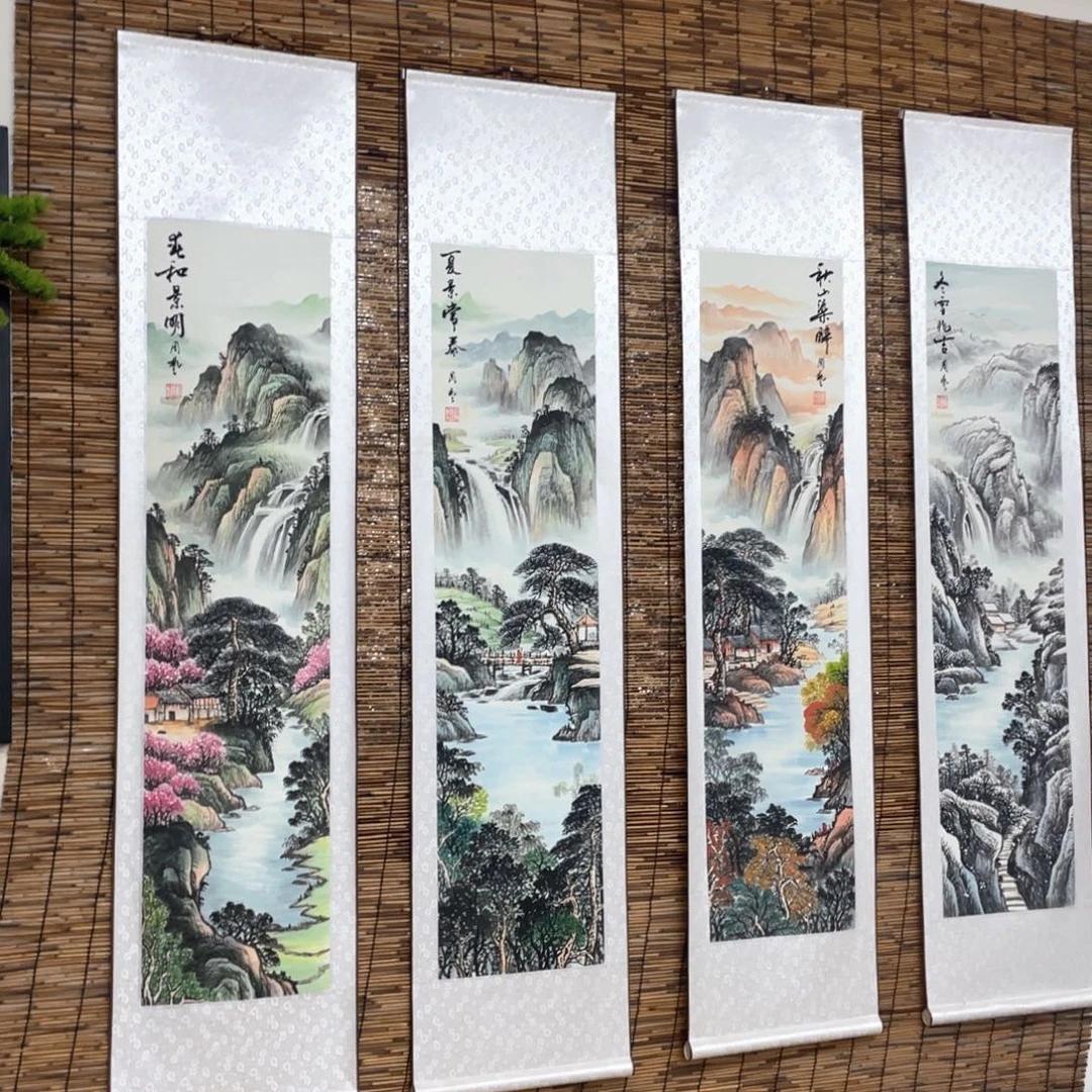 国画老师亲笔手绘作品y