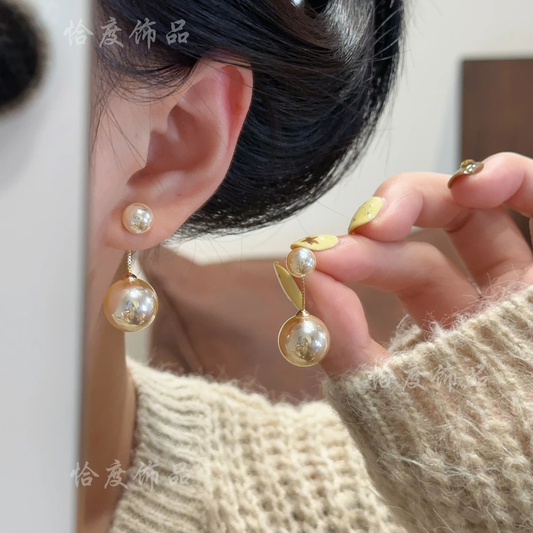 【恰度】一款多戴温柔大小珠珠吊坠耳钉