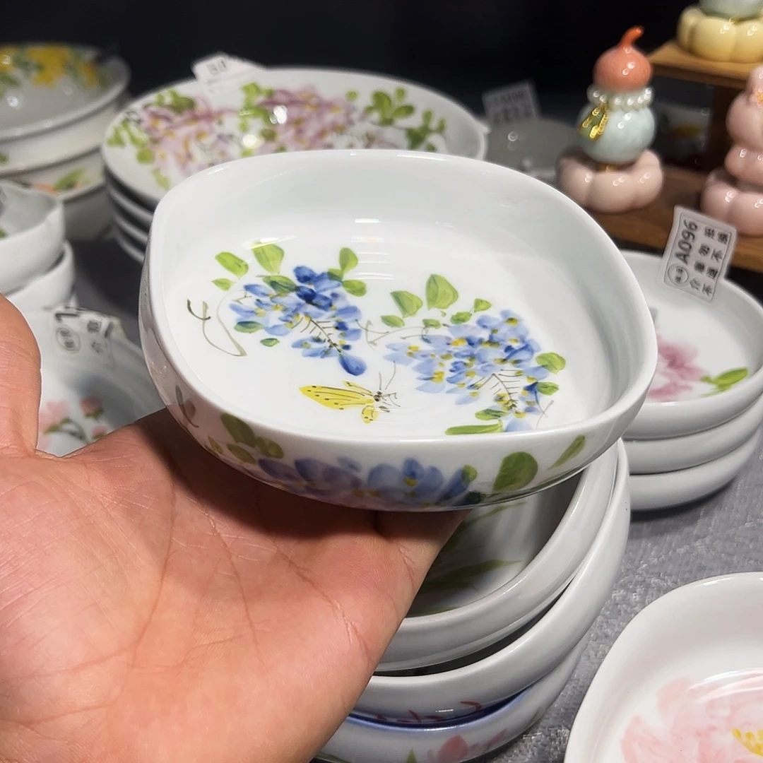 陶瓷景德镇手绘陶瓷5.5寸盘