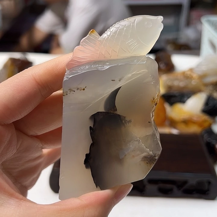 未镶嵌颈饰玛瑙/玉髓