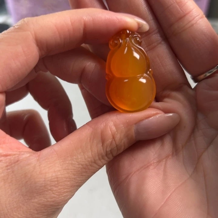 玛瑙/玉髓吊坠(不含链)未镶嵌