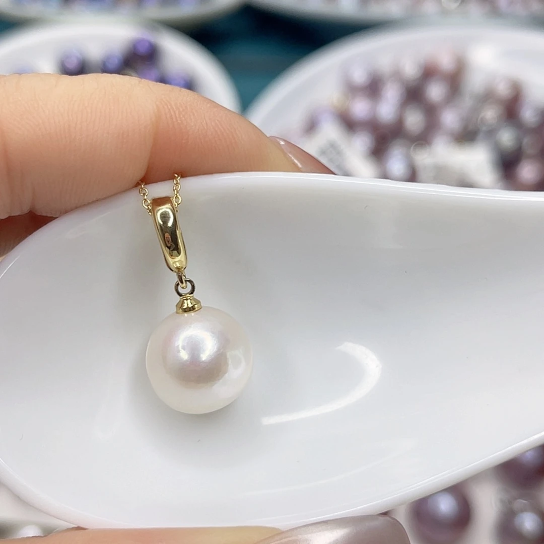 淡水珍珠合金吊坠(赠链)