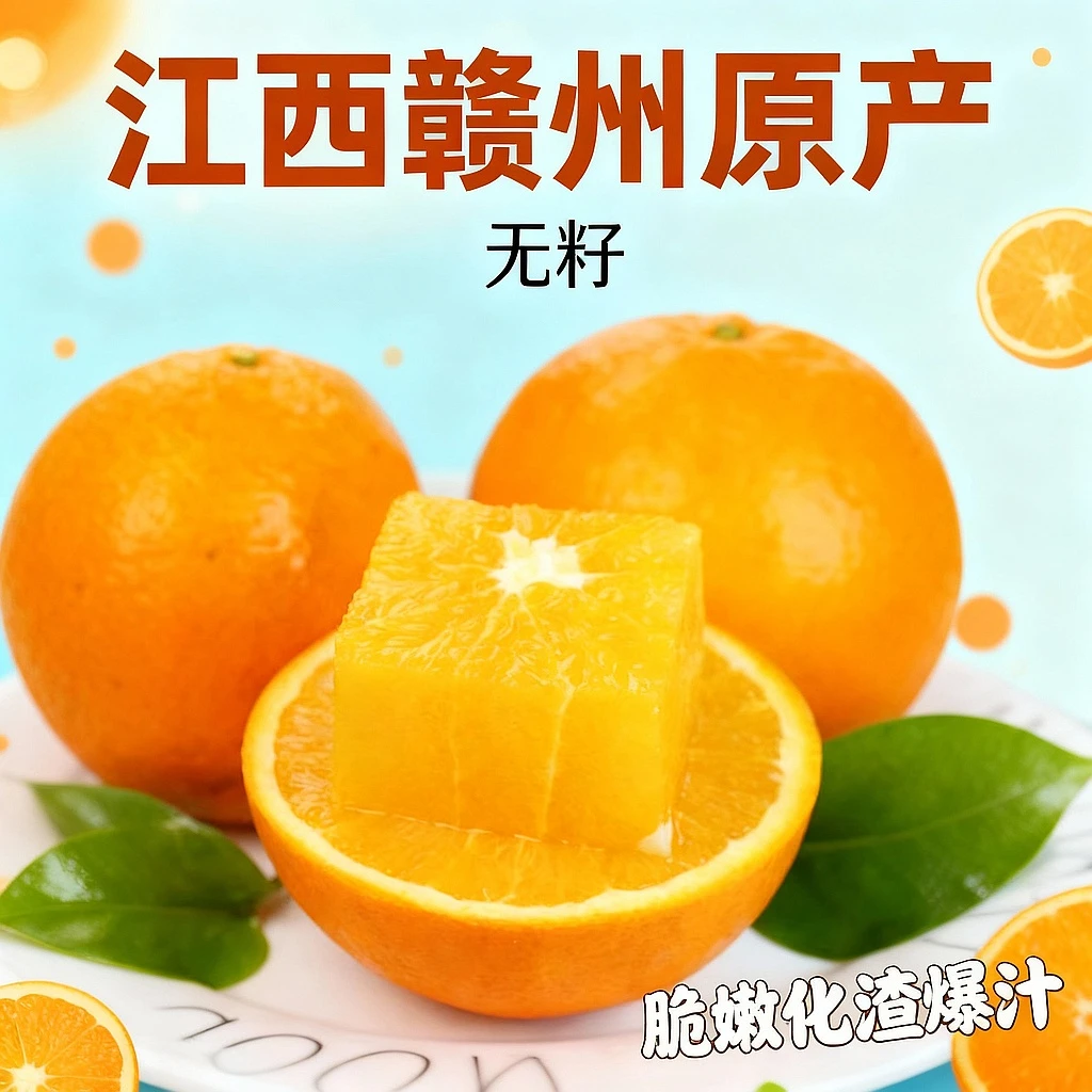 【娟姐】赣南脐橙无籽橙子原产地直发5斤装/10斤装