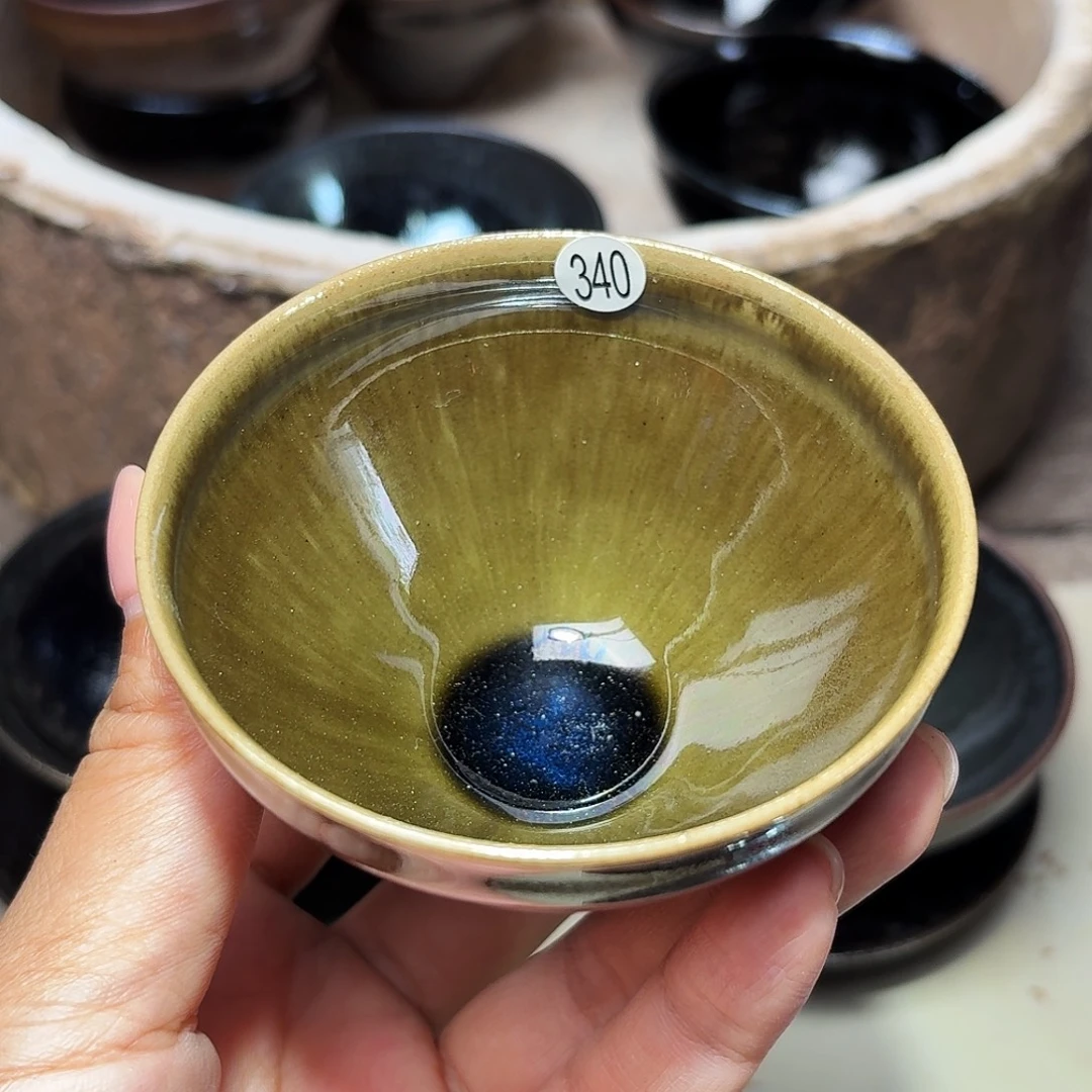 茶盏义兴龙窑建盏房340微瑕