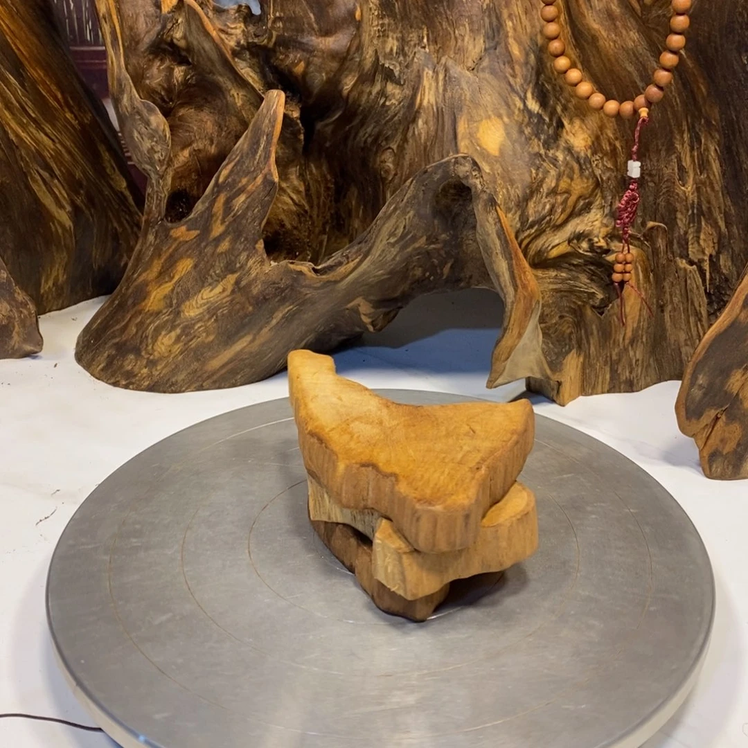 木土沉香清凉薄荷药香摆件