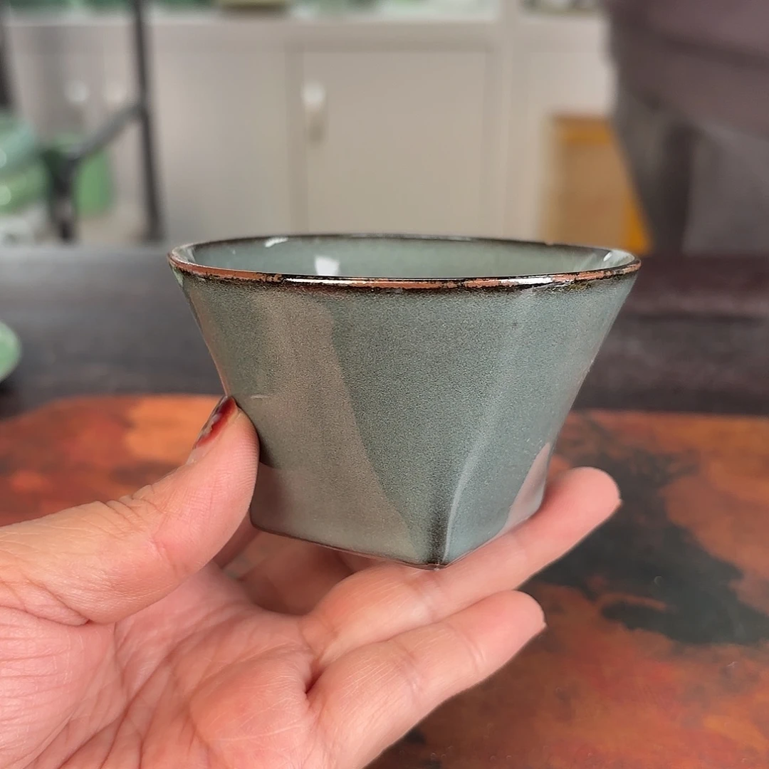 龙泉云间青瓷小米茶器