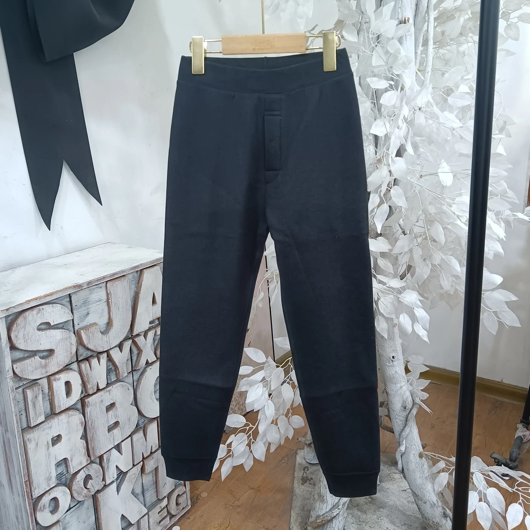 H643男童黑色打底校服裤童装