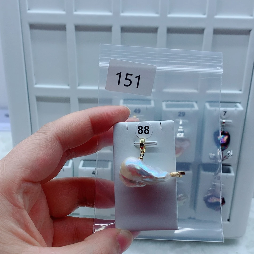 淡水珍珠吊坠(不含链)合金