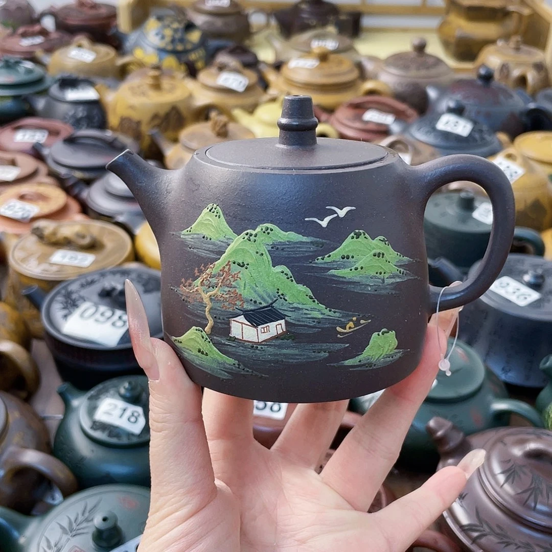 茶壶紫砂紫砂微瑕