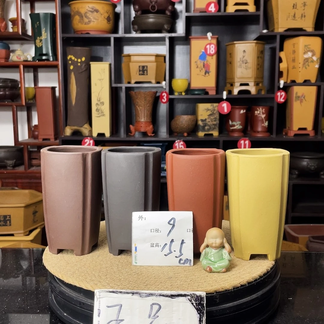 紫砂D-婉秋紫砂花盆