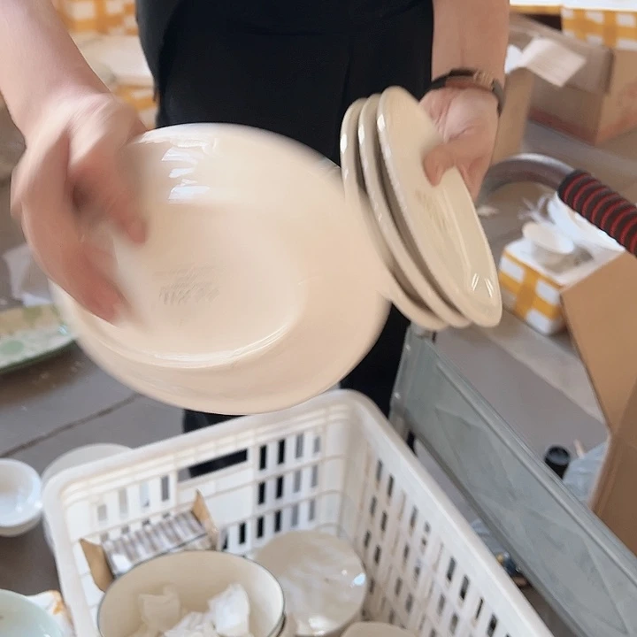 糕点盘4只破损包赔不补发介意勿拍