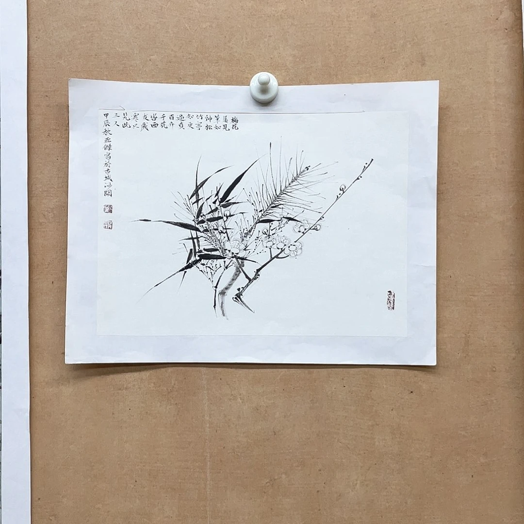 国画手绘国画，精品花鸟，大漏