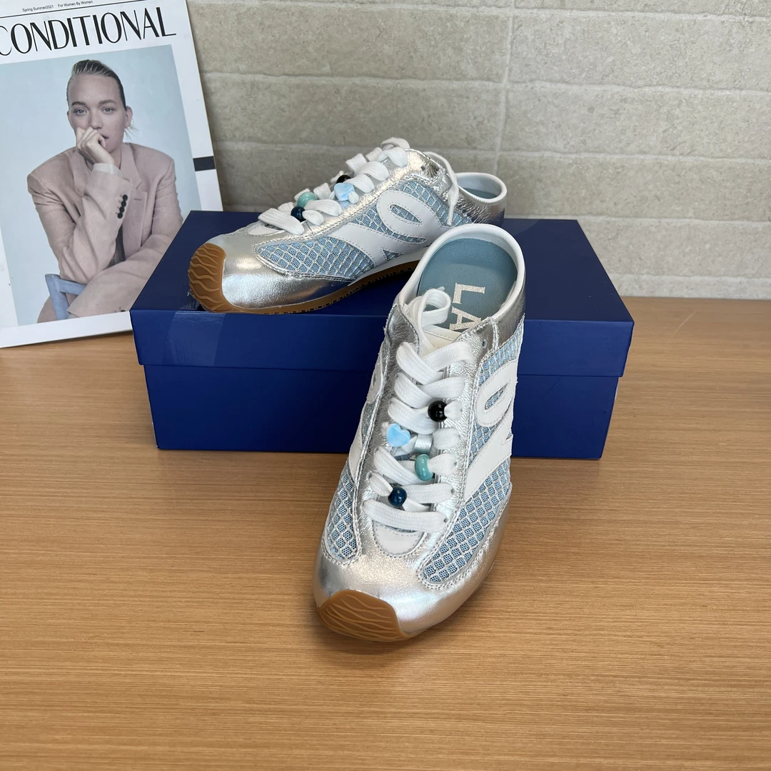 LABER THREE 拼色串珠德迅鞋25年春夏LH25216029——890