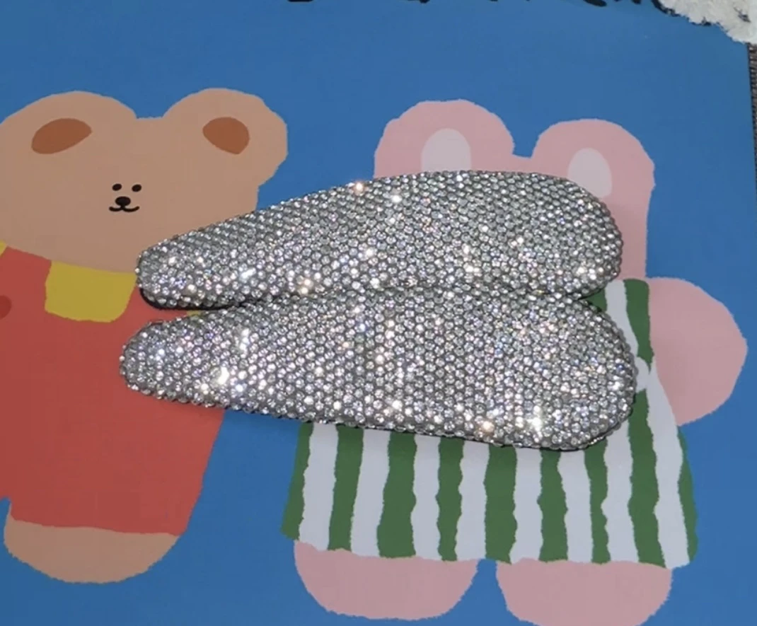 闪钻！2个 星空满钻掰掰夹BB侧边女新款百搭小众高级感刘海夹