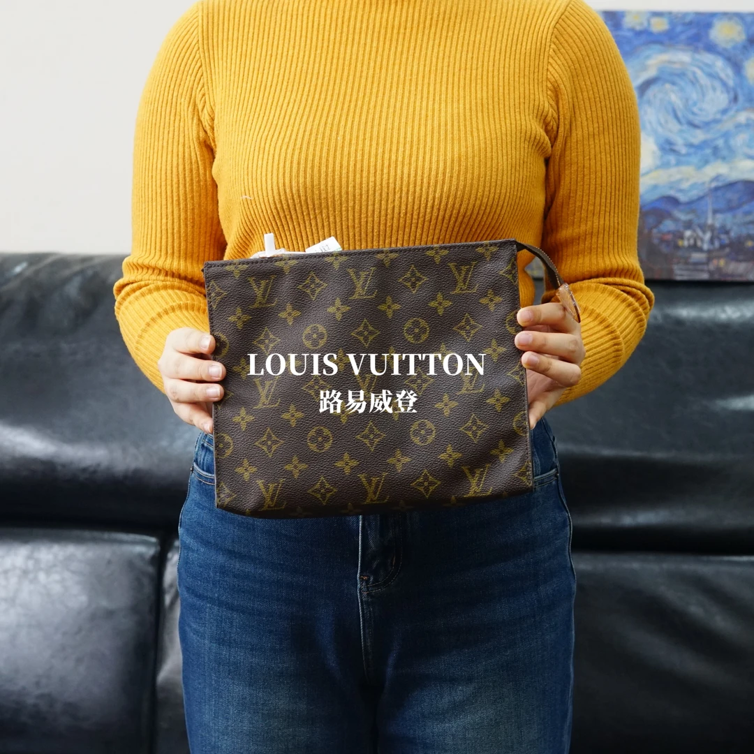 95新 LouisVuitton/路易威登 LV/老花洗漱包26/JJ12209323/9323