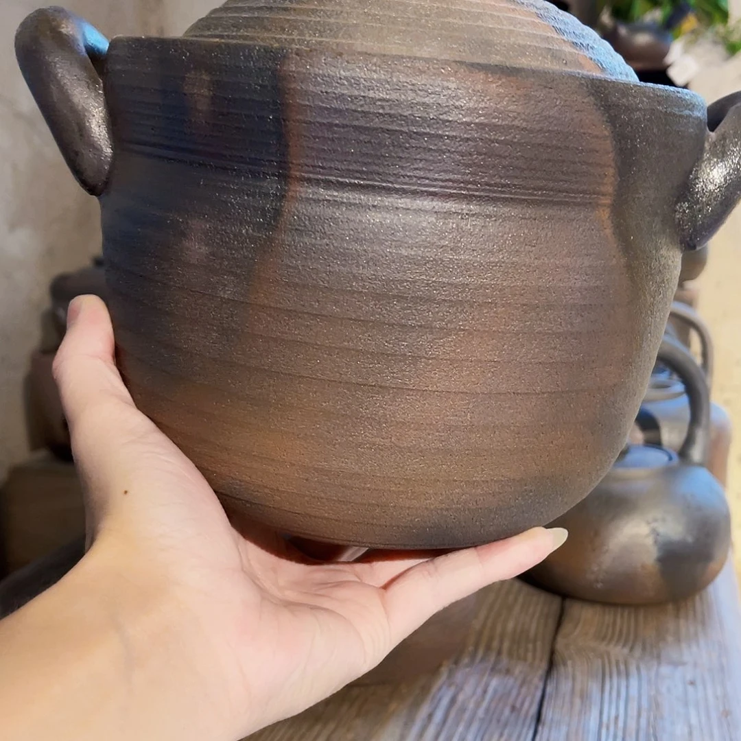 *****柴烧砂锅3升容量左右