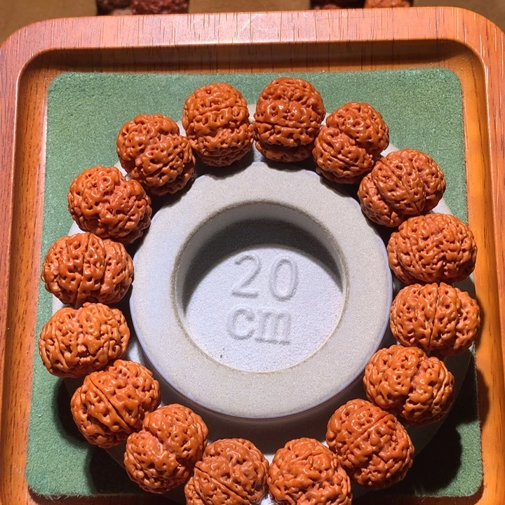 手串金刚菩提21+定制款方尊金龙