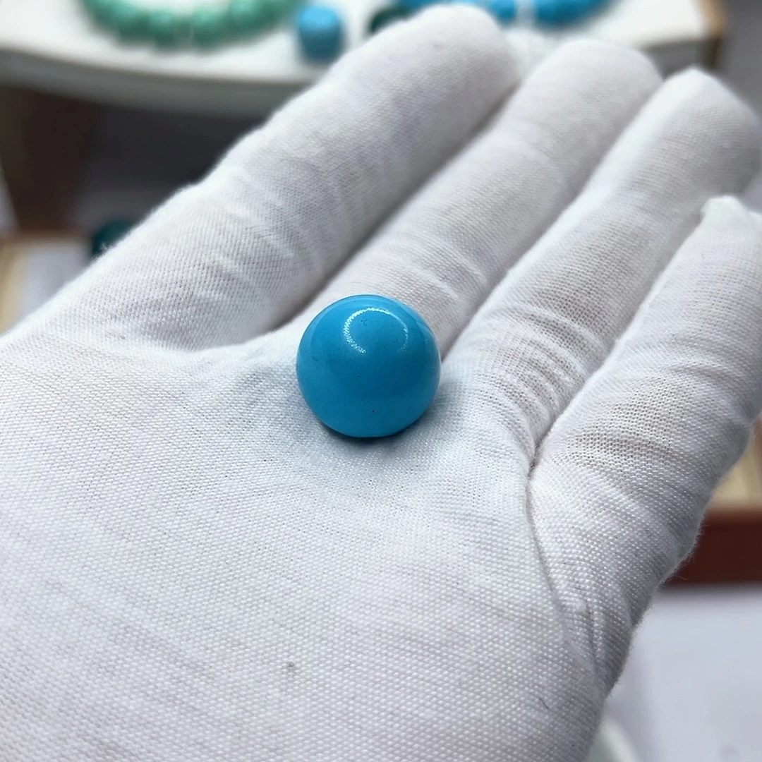 原生态高瓷蓝卡16圆珠