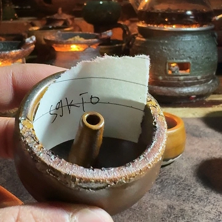 S***o阿文手作温茶小油灯