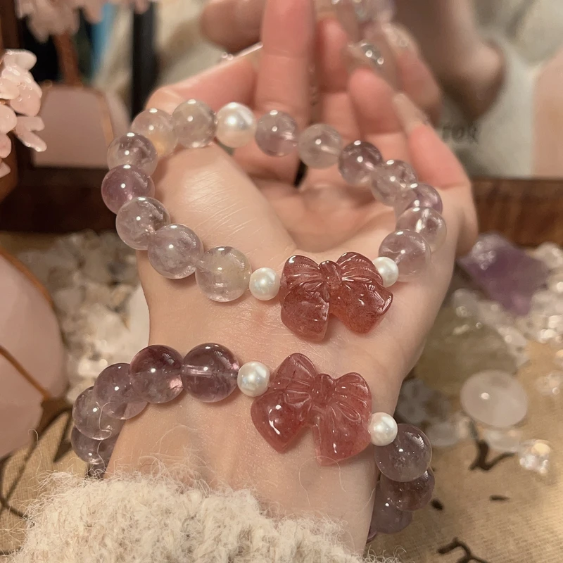【紫气东来】紫水晶手串多样性原创设计天然水晶Z121