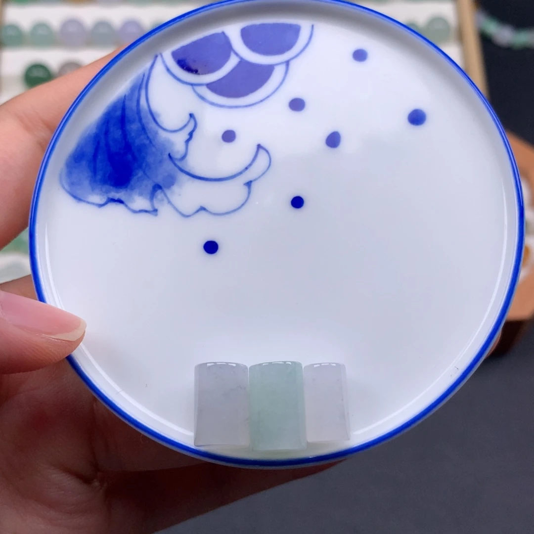 翡翠散珠天然缅甸翡翠a18