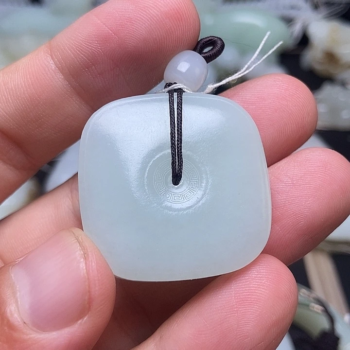 吊坠(不含链)未镶嵌和田玉