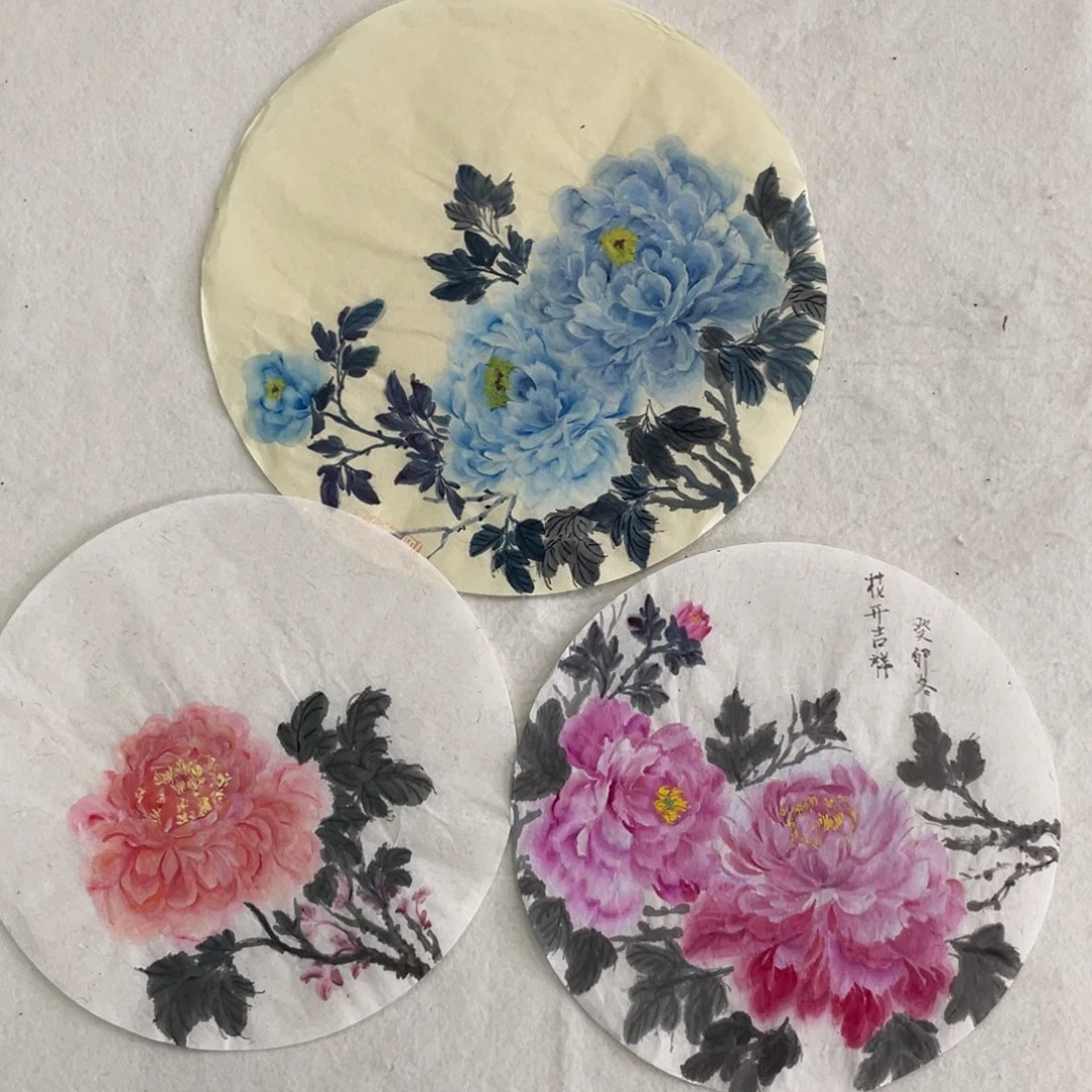 国画刘静老师绘画