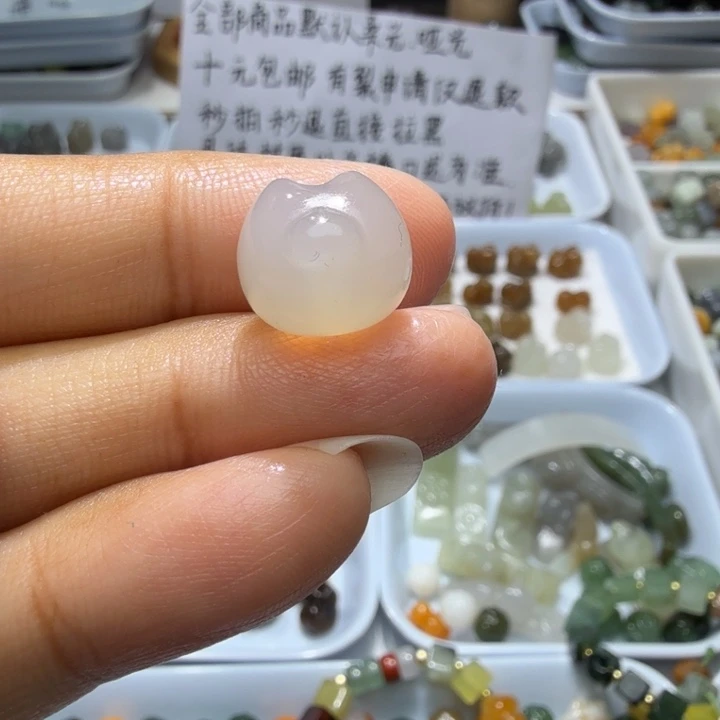 未镶嵌和田玉珠宝半成品
