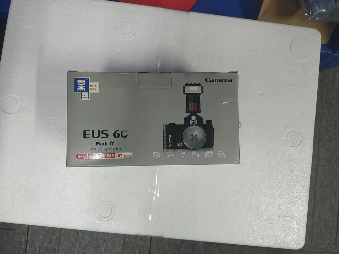 新款仿真积木相机拼装益智玩具618抢购礼物