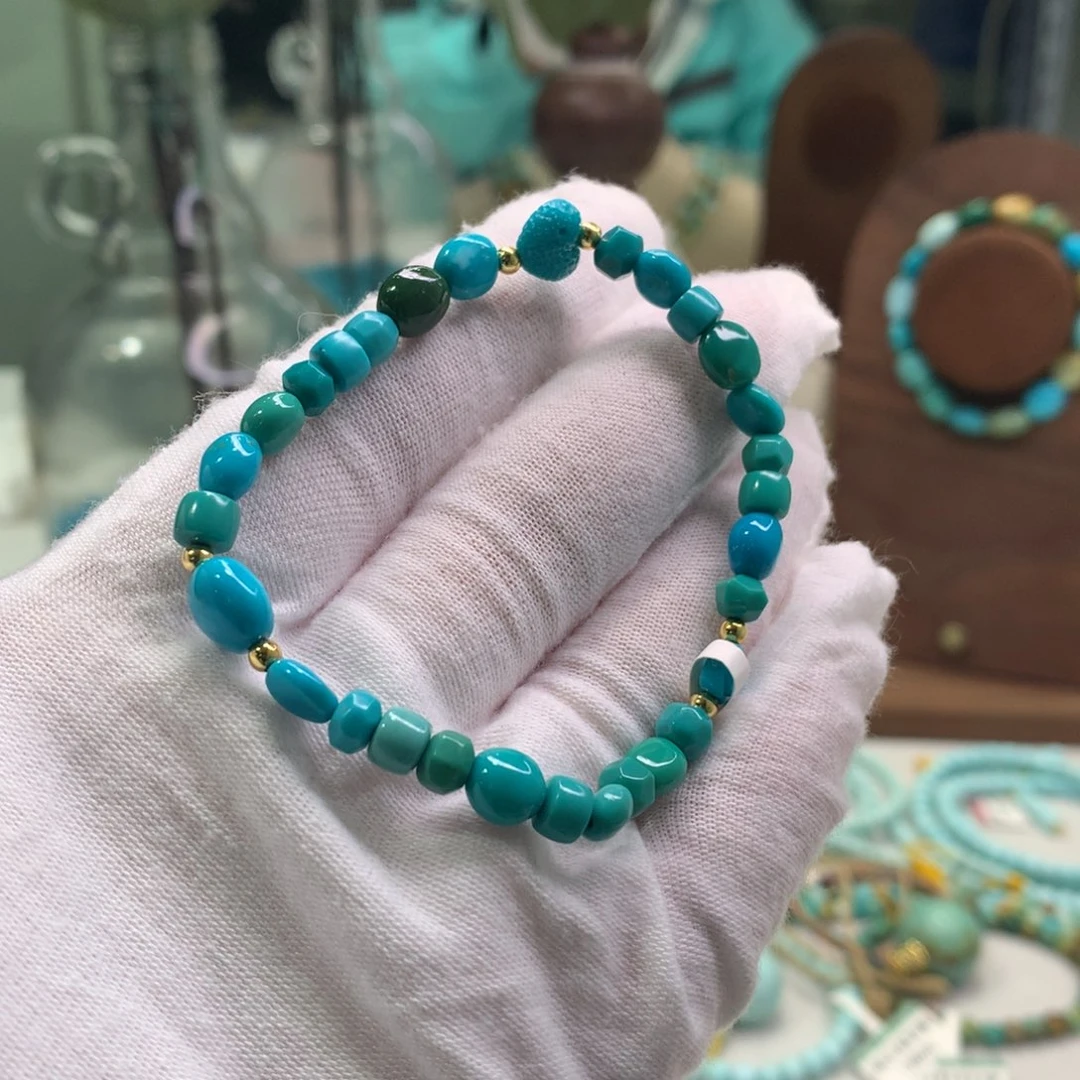 绿松石未镶嵌配饰