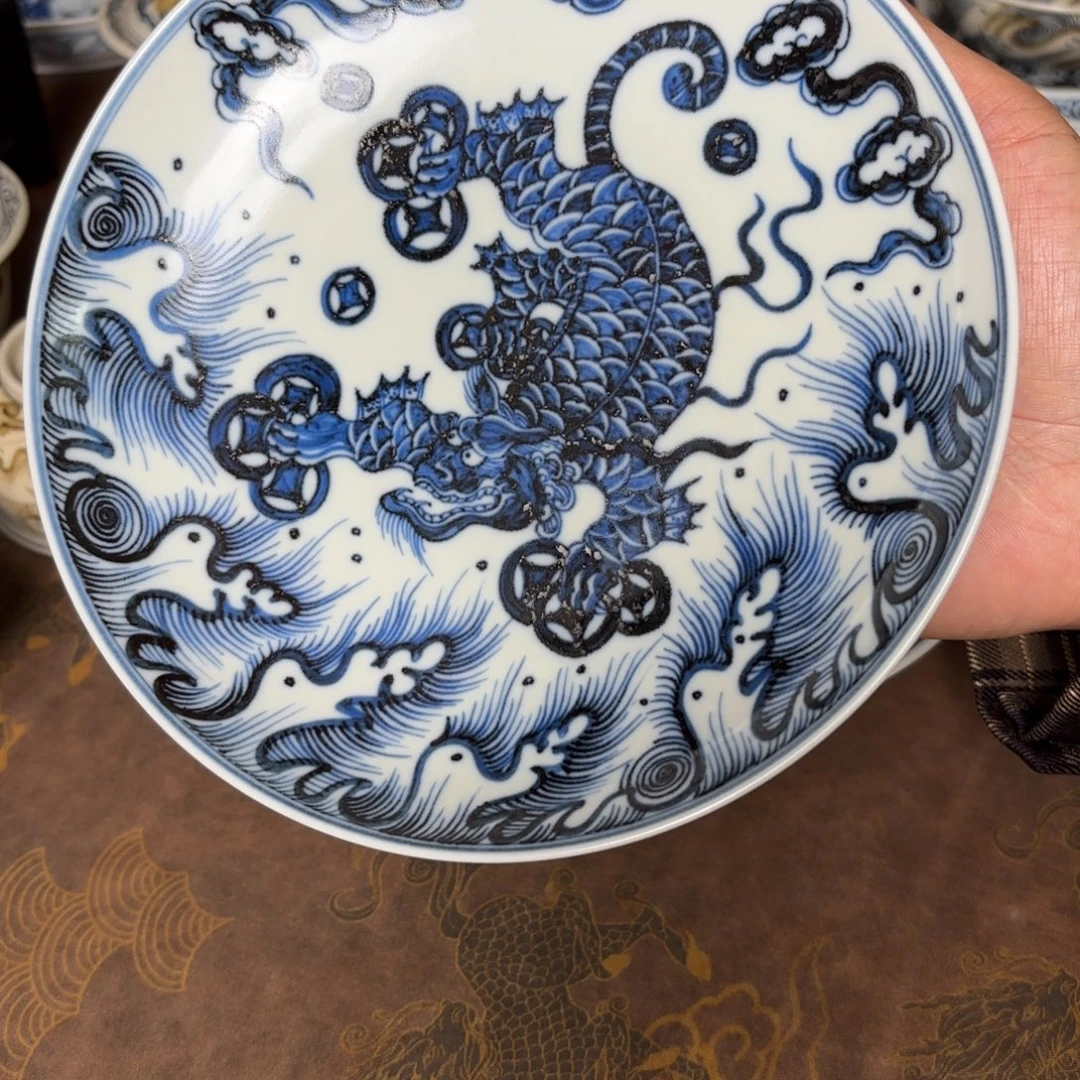 摆件景德镇手绘茶器微瑕
