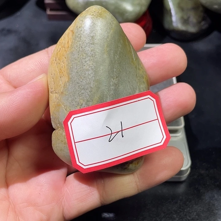 和田玉未镶嵌颈饰21