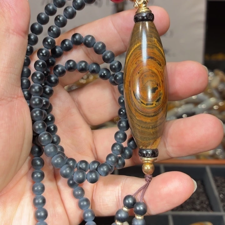 玛瑙/玉髓散珠_HEIMORI 天然天珠