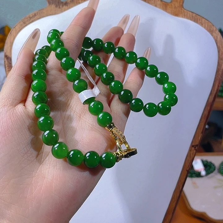 和田玉（碧玉）未镶嵌颈饰10